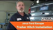 2012 Ford Escape Trailer Hitch Installation