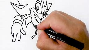 Dibuja y Colorea a Sonic y Shadow - Sonic Boom Coloring Pages - Dibujos Para Niños | FunKeep Color
