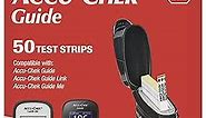 Accu-Chek Guide Glucose Test Strips for Diabetic Blood Sugar Testing (Pack of 50)