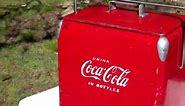 Vintage 1950s Acton Mfg. Coca-Cola Cooler, Great Coke Collectible for SALE!