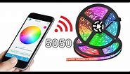 RGB 5050 Led Strip Light Remote Control By Mobile APP