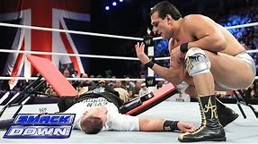 John Cena vs. Alberto Del Rio - Arm Wresting Challenge: SmackDown, Nov. 15, 2013