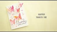 Handmade Thankyou card | DIY Watercolor cards | Greeting cards
