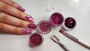 How To Apply Loose Glitter To Your Nails (5 Techniques & Different Types Of Glitter) - femketjeNL