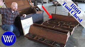 What Is In A Timber Framer's Tool Chest From The 1860s