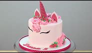 Pink Unicorn Cake Tutorial