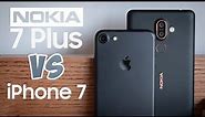 So sánh chi tiết iPhone 7 và Nokia 7 Plus