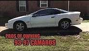 Pros Of Owning A 1993-1997 Chevrolet Camaro