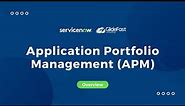 Application Portfolio Management (APM) in ServiceNow | Share The Wealth