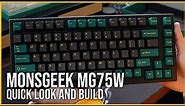 Monsgeek MG75W Build w/ Akko Haze Pink Switches | This Barebones Kit Is Just $30!