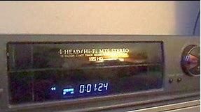 Review of my Sharp VC-H945U VCR