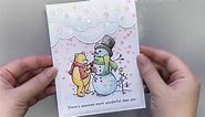 Watercolor Winnie The Pooh with Distress Watercolor Pencils