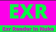 How To Do Render In Nuke | Nuke Exr Render | Nuke Render Tutorial