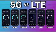 iPhone 12 5G vs LTE on Verizon, AT&T, and T-Mobile!