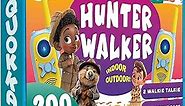 QUOKKA Scavenger Hunt Game for Kids 6-8 - Treasure Hunting Outdoor Camping Activities - 2 Walkie Talkies | 2 Bags | 200 Outdoor & Indoor Cards | 3 Bracelets - Fun Family Game for Backyard Ages 8-12