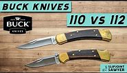 Buck 110 vs 112 - Folding Hunter Pocket Knives - UK Perspective
