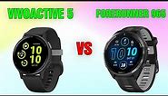 Garmin Vivoactive 5 vs Garmin Forerunner 965 | Full Specs Compare Smartwatches