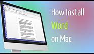 How to Install Word on Mac