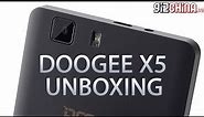 Doogee X5 Unboxing Hands On First Impressions