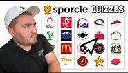 Playing Sporcle Logo Quizzes