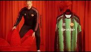 Official Manchester United Adidas originals 90s collection goalkeeper shirt