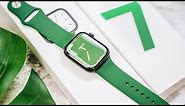 Apple Watch Series 7 Unboxing + Setup & First Impressions (Green Aluminum)