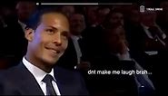 Player's reaction to Ronaldo bragging about himself ft Virgil,Allison,De jong and many more 😂
