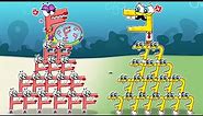 Alphabet Lore But It's SPONGEBOB Transform - 9999 Alphabet Spongebob Babies At Once (Animation)