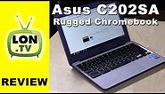 ASUS Chromebook C202SA Review - 11" $200 Ruggedized for Education