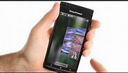 Sony Ericsson Xperia arc S unboxing and UI demo