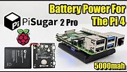 Pi Sugar 2 Pro Review - Battery Power For Your Pi4!