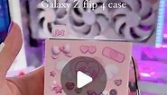 Jasmin 𐙚₊⊹ tech | gaming | sanrio | kpop on Instagram: "My Melody themed Galaxy Z flip 4 case 🎀🩷🪽 I have the same case style last yr tho it's transparent in front, but I love the matte finish on this new one, it's easier to put stickers! ♡ more flip cases + designs on my Z flip highlights 🌸 My melody phone case shopee Iink on my BlO ▫️phone theme: pink idol flip @mxx025 ▫️beaded charm flip phone @teokkochi ▫️heart wings sticker @pinkeurie_studio ▫️my melody watch band gfted by @mobyfox_offi