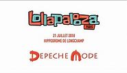 Depeche Mode live in Paris Lollapalooza 21 July 2018 - full show