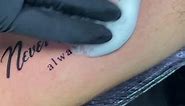 Never give up! Tattoo by Ah San Art - Tattoo KL #tattoo #armtattoo #tattookualalumpur #tattoomalaysia #xuhuong #ilovemalaysia
