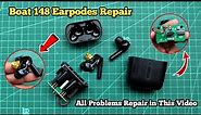 how to repair boat 148 earpodes one side not working | boat earpodes repair | Earbuds no sound