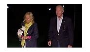 Sunburned President Biden and wife Jill return from vacation