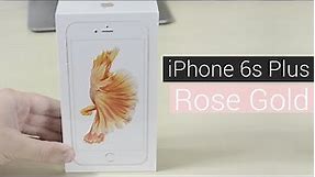 iPhone 6s Plus Rose Gold - Unboxing & First Look!