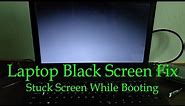Samsung Laptop Black Screen fix
