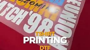 TSHIRT PRINTING DTF♥️Thank you for trusting DG Prints and Graphic Designs.👍✅😁For other services we offer:✅T-Shirt Printing- Rubberized Vinyl, Dark Transfers and Full Sublimation✅Tarpaulin Printing✅Photo Printing✅Document Printing✅Laminated Stickers✅Product Labels✅Leaflets and Flyers✅Sintra Board✅Business/Loyalty Cards✅Temporary Plate Number✅Invitations& Thank You Cards✅PVC ID Cards✅Rush ID✅Photocopy & Lamination✅Book BindingWe also customized...💟Souvenirs and Giveaways💟Mugs and Tumblers💟Mou