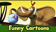 Gazoon : Giant Elephant | Funny Animals Cartoons By HooplaKidz TV