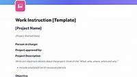 What Are Work Instructions Templates? ( 6 Free Templates)  | Scribe