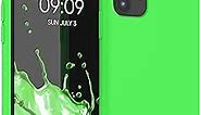 kwmobile Case Compatible with Apple iPhone 11 Case - TPU Silicone Phone Cover with Soft Finish - Lime Green