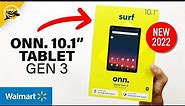 Walmart ONN 10.1" Tablet Gen 3 (2022 Model) - Unboxing & Review!