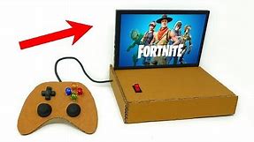 How to Make a HOMEMADE CONSOLE to Play FORTNITE!