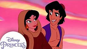 Princess Jasmine Visits Aladdin's Home | Disney Princess