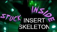 stuck inside skeleton verse meme template