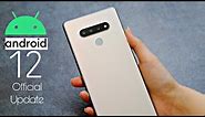 LG Stylo 6 Android 12 Update