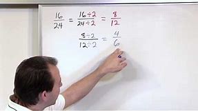 Simplifying Fractions - 5th Grade Math
