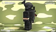 MILITARY ROBLOX OUTFITS