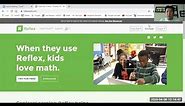 How to login to Reflex Math